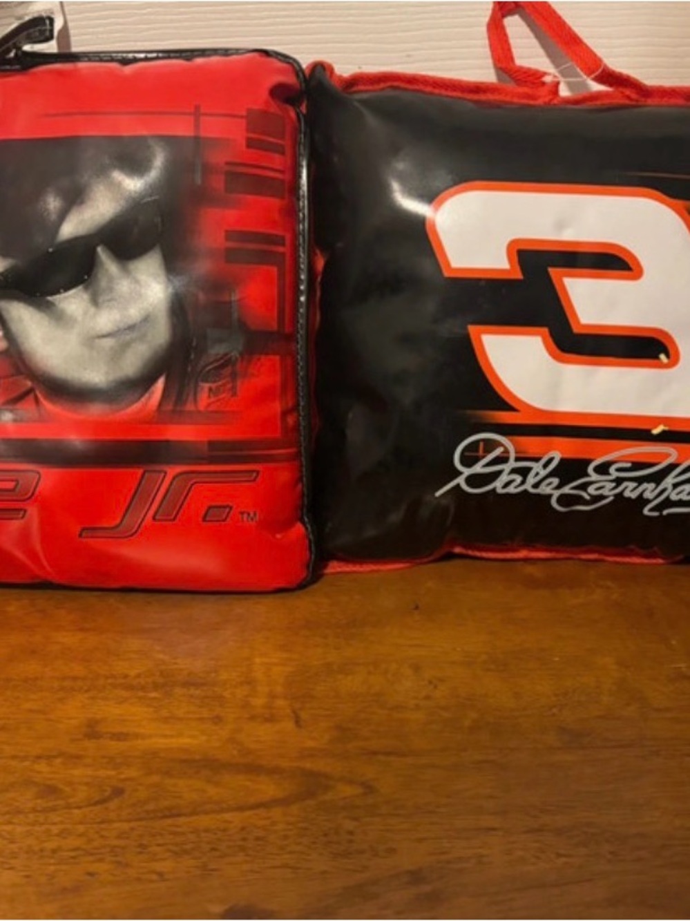 Vintage Nascar Stadium/Bleacher Vinyl Seat Cushions- Dale Earnhardt